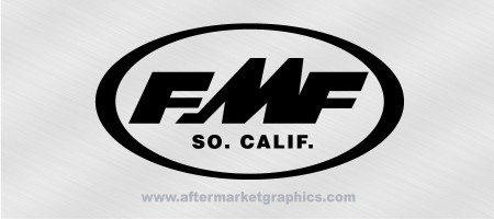 FMF Gear Decals - Pair (2 pieces)